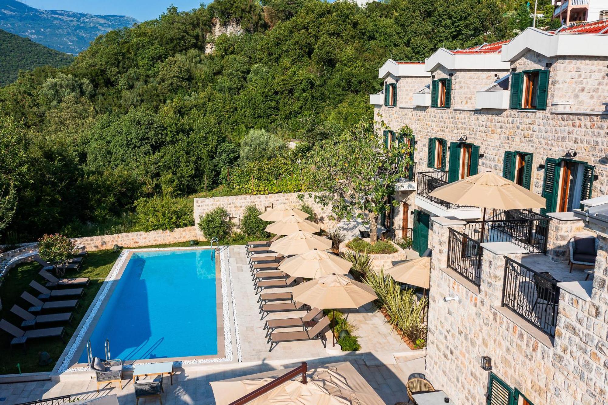 Boutique Hotel Ruzmarin Spa & Garden By Aycon Budva Exterior foto